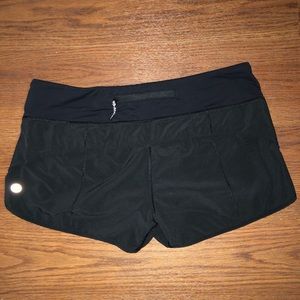 Lululemon Speed Up Shorts Black